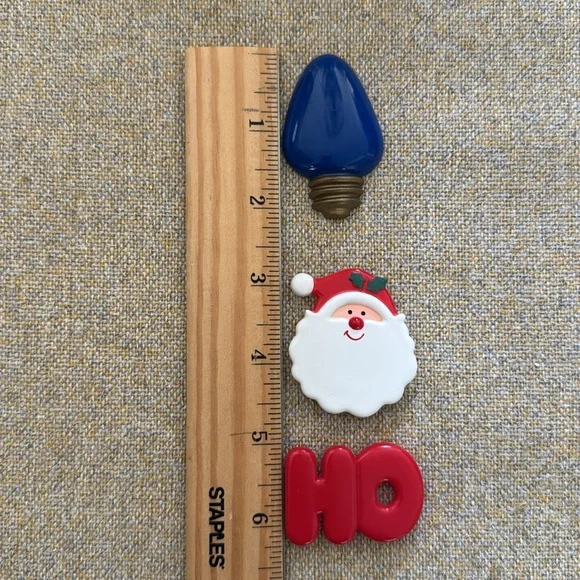 🎄VINTAGE HALLMARK CHRISTMAS BUTTON COVER BUNDLE - Stocking Stuffer - Picture 11 of 15